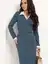 Платье Деловой стиль (джинс) П12760-12М
