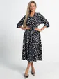 Платье Доминанта (черное/кошки) П15359-16М