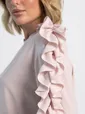Блуза Джем (пудра) Б16177-16М