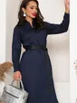 Платье "Элона" (темно-синее) НЬЮ П7647
