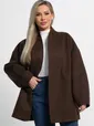Пальто Мелания (горький шоколад) Б15185-5М