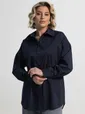 Рубашка хлопковая Рина (темно-синяя) Б15224-53М