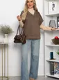 Костюм трикотажный Уютный шарм (коричневый) К14250-5М