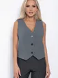 Жилет Кейдж (серый) Б11325