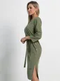 Платье Клодин (олива) П15179-4М