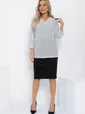 Костюм Пэрри (черно-белый) К12955-10М