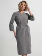 Платье Клодин (серое) П15178-4М