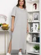 Платье Ривьера (серое) П13866-1М
