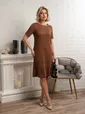 Платье Кейси НЬЮ (шоколадное) П15122-10М