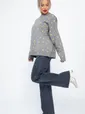 Свитер оверсайз Анита (серый) Б14759-1М