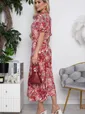 Платье Ирени (красное) П10298