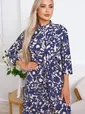 Платье Одиссея (сине-белый) П15881-45М