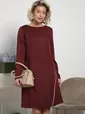Платье Незнакомка (бордовое) П15129-30М
