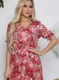 Платье Ирени (красное) П10298