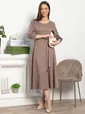 Платье трикотажное Ирина НЬЮ (кофе) П15220-9М