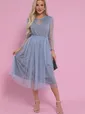 Платье Алиса (голубое) П11893