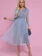 Платье Алиса (голубое) П11893