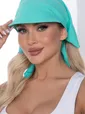 Косынка с козырьком (мята) КК60