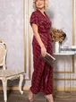 Платье Исландия (бордовое) П14814-30М