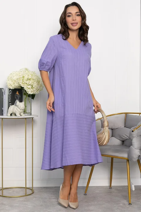 Платье Калифорния (сиреневое) П14069-30М