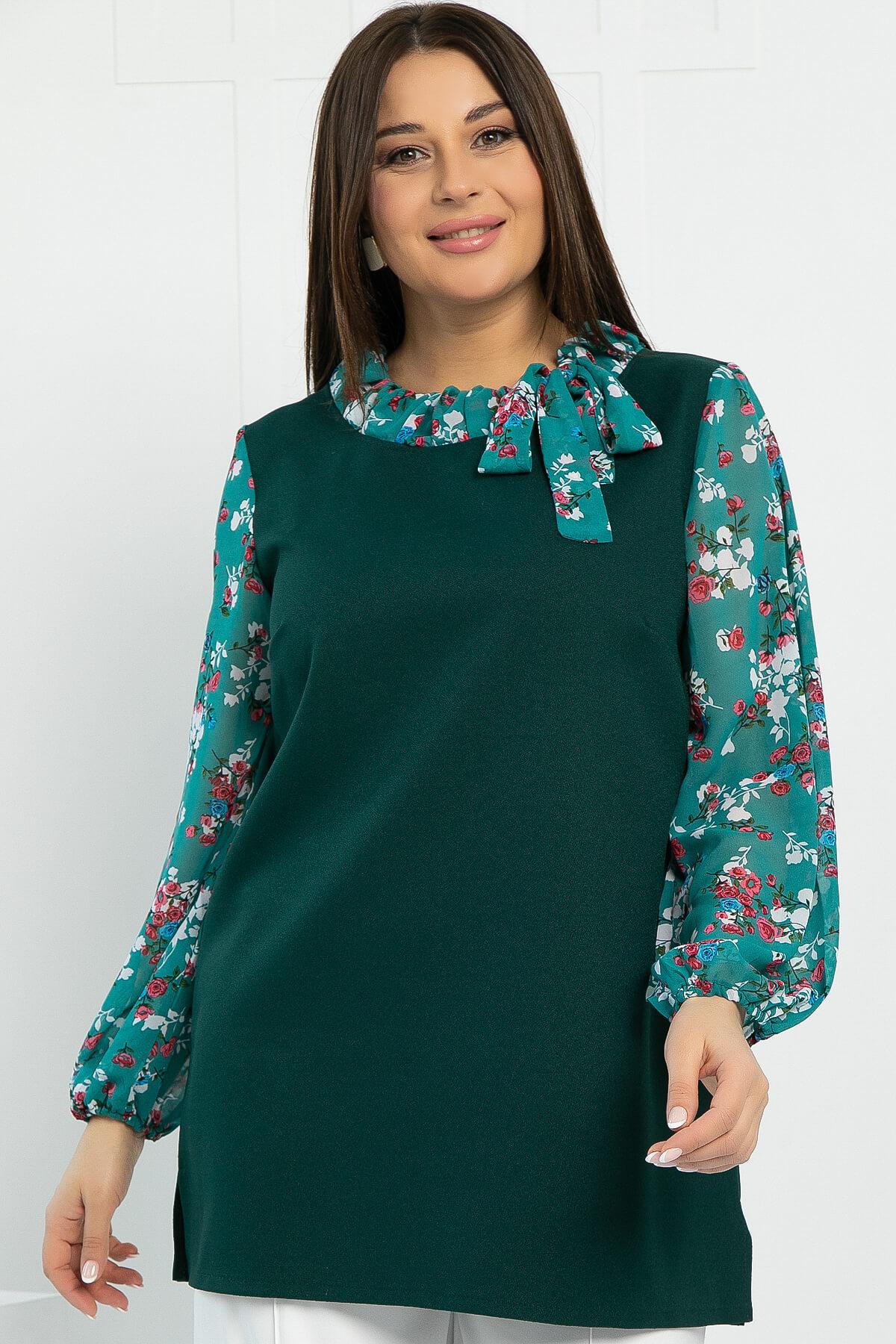 Туника Яшма (изумруд) Б13068-24М