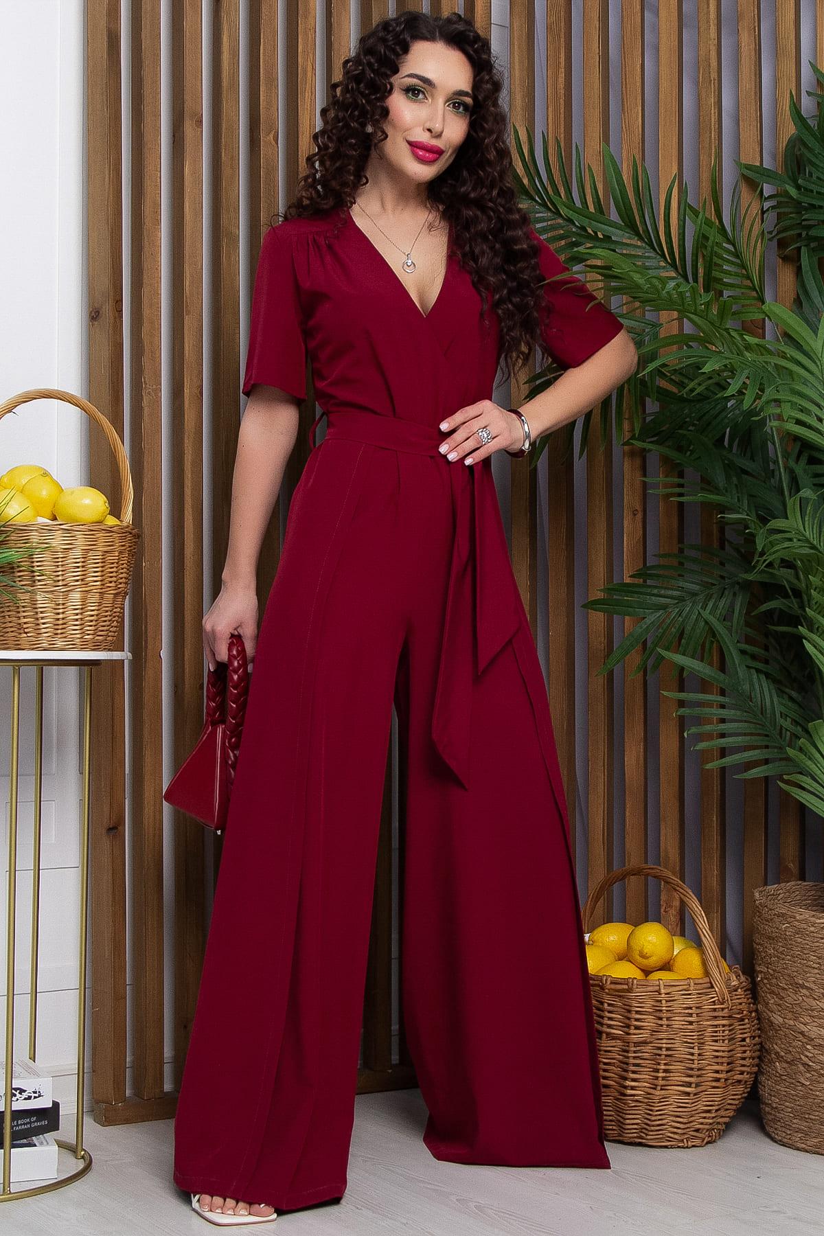 Комбинезон Мой успех (бордовый) К13292-13М