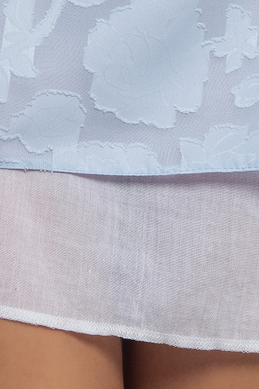 Платье Разбивая сердца (голубое) П13348-7М