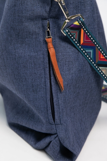 Сумка-торба Комби (сине-красная) СТ10