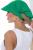 Косынка с козырьком на резинке (зеленая) ККР11 Косынка с козырьком на резинке (зеленая) ККР11