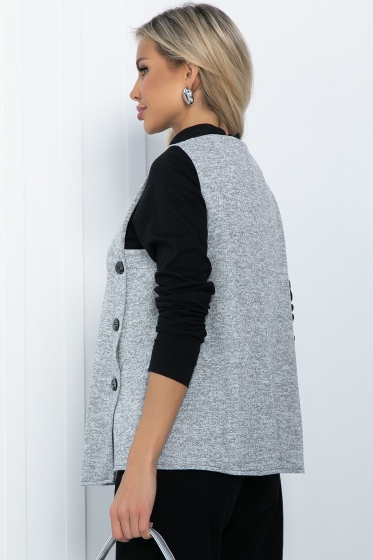 Жилет Агата (серый) Б11750