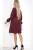Платье "Андреа" (бордо) П8295 Платье "Андреа" (бордо) П8295