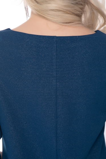 Платье "Показ мод" (морская волна) П8073