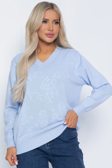 Джемпер Кристина (голубой) Б12521-4